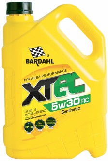 Масло моторное BARDAHL XTEC 5W30 RC 5L синтетическое