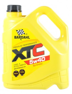 Масло моторное BARDAHL XTC 5W40 4L синтетическое