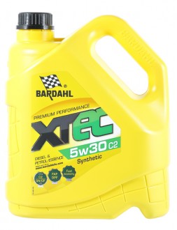 Масло моторное BARDAHL XTEC 5W30 C2 4L синтетическое